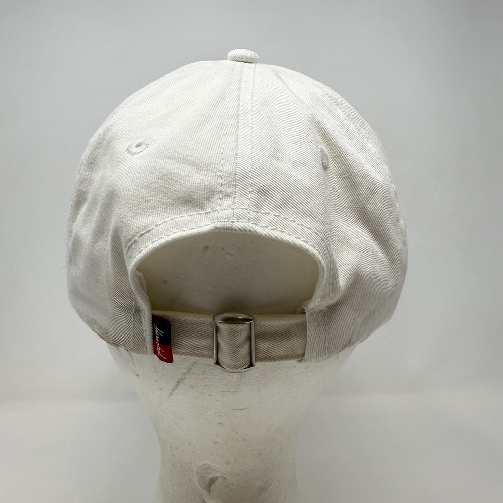 Herschel Supply Co. White Box Logo Hat Cap Adjustable Strap Back OSFM - Picture 5 of 13